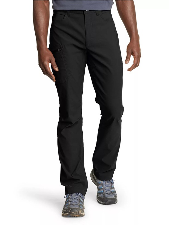 Eddie Bauer Other - Eddie Bauer Rainier Tech Pants Mens 40x30 Black Outdoor Hiking Nylon Spandex